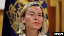 Ish-shefja e politikës së Jashtme të Bashkimit Evropian, Federica Mogherini.