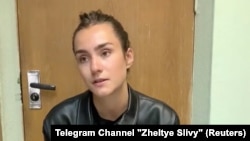 Беларус. Орусиялык активист София Сапега. 25-май, 2021-жыл. 