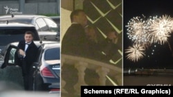 Серед гостей були й інші представники партії «Слуга народу», святкування тривало понад шість годин, гості перебували без захисних масок, свято супроводжувалось салютом