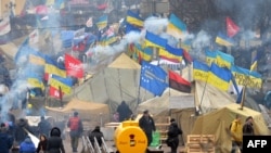 Революція гідності. Київ, майдан Незалежності, 20 грудня 2013 року