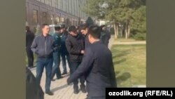 Кадр с видеозаписи.  