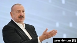 Азербайжандын президенти Илхам Алиев. 25-июль, 2025-жыл. 