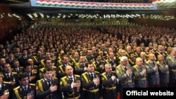 Таджикские милиционеры.