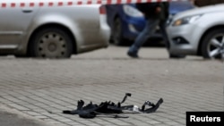 Уламки дрона, ілюстративне фото