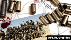 "Вагнердин" жалданма аскерлери Сирияда. Архивдик сүрөт.