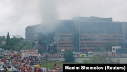 "Гранд Сетунь Плаза" бизнес-борборундагы өрт. 3-июнь, 2022-жыл.