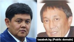 Алтынбек Жунус уулу менен Муратбек Малабаев.