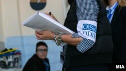 Наблюдатель от БДИПЧ/ОБСЕ. Архивное фото