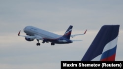 Виліт Airbus A320-200 авіакомпанії «Аерофлот» з аеропорту Шереметьєво, Москва
