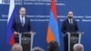 Rusiyanın xarici işlər naziri  Sergey Lavrov  və Ermənistanın xarici işlər naziri  Ararat Mirzoyan, 9 iyun Yerevan 2022