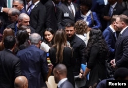 Президент Украины Владимир Зеленский принимает участие в 80-й Генассамблее ООН в Нью-Йорке, США, 23 сентября 2025 года