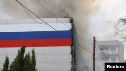 Հրդեհ Կիպրոսի Ռուսաստանի մշակութային կենտրոնում, Նիկոսիա, 26 ապրիլի, 2023թ.