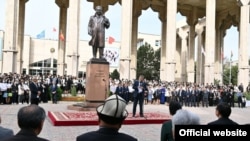 Илимпоз, академик Кусеин Карасаевдин эстелигинин ачылыш  аземи. 29-сентябрь, 2021.