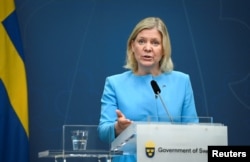 Прем'єр-міністр Швеції Магдалена Андерссон