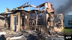 Зруйнований після російського удару будинок у центрі Вільнянська Запорізької області, 29 червня 2024 року