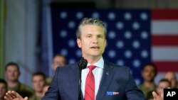 پیت هگست وزیر دفاع امریکا، عکس از آرشیف