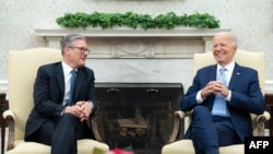 Բայդենի հանդիպումը Սթարմերի հետ, Վաշինգտոն, 10-ը հուլիսի, 2024թ․