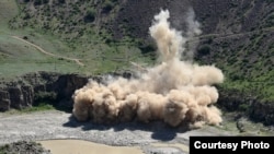 Начало строительства ГЭС «Камбар-Ата-1». 8 июня 2022 года.