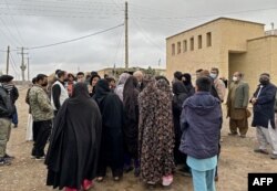 تعدادی از مهاجرین افغان در ایران