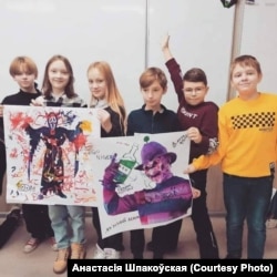 Вучні беларускай онлайн-школы ва Ўкраіне. Архіўнае фота