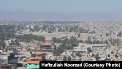 نمای از بخشی از شهر فراه