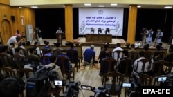 «Диниятчылардын чоң жыйынынын" алгачкы күнүндөгү пресс-конференция. 30-июнь, 2022-жыл.