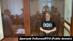 Лилия Чанышева мәхкәмәдә, архив фотосы