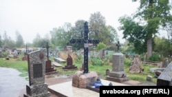 Надмагільле Віктара Отана Каліноўскага ў Сьвіслачы