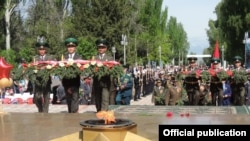 Празднование 9 мая в Бишкеке