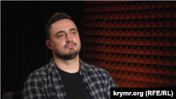 Сулейман Мамутов під час інтерв'ю Крим.Реалії