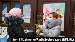 Відзначення Дня хіджабу в Києві, 1 лютого 2022 року