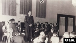 Germany -- The Volga-Tatar Legion (Legion Idel-Ural) "musical platoon" performance during WWII, undated