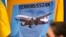 Один из плакатов на митинге украинской общины в Сиднее. 19 июля 2014 г.
