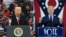 АКШнын президенттигине талапкерлер - республикачы Дональд Трамп жана демократ Жо Байден. 2020-жыл. 