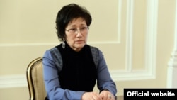 Председатель Верховного суда Айнаш Токбаева.