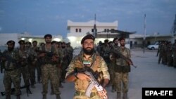 Սիրիա - Անկարայի աջակցությունը վայելող «Սիրիական ազգային բանակ» խմբավորման գրոհայինները պատրաստվում են մեկնել Թուրքիա՝ կռվելու քրդերի դեմ, հոկտեմբեր, 2019թ.