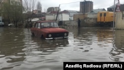 Yeni Yasamal yağışdan sonra- [Fotolar]