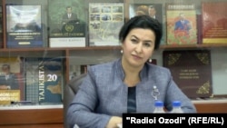Мавлуда Қаландарзода, раиси Додгоҳи олии иқтисодии Тоҷикистон.