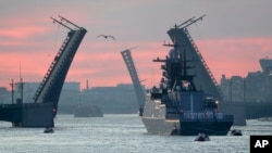 Корвет «Стойкий» в Санкт-Петербурге, архивное фото