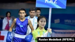 Gazagystanly boksçylar halkara ýaryşyna barýar. Illýustrasiýa suraty.