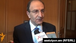 Министр градостроительства Нарек Саргсян, Ереван, 30 мая 2016 г.