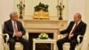 Russian President Vladimir Putin receives his visiting Armenian counterpart Serzh Sarkisian at the Kremlin on November 15. 