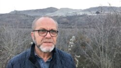 Абдурешит Джеппаров у карьера рядом с Белогорском