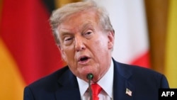 Дональд Трамп 18 жніўня 2025 году