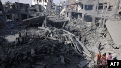 Израил менен ХАМАСтын ортосундагы ок атышууну токтотуу келишими бузулгандан бери Газага дээрлик күн сайын сокку урулууда. 14-май, 2025-жыл.