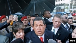 Президента Венесуэлы редко допускают в США, и каждое свое пребывание здесь он пытается использовать по полной программе