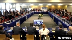 Акси ҳамоиши САҲА дар Варшава аз бойгонӣ.