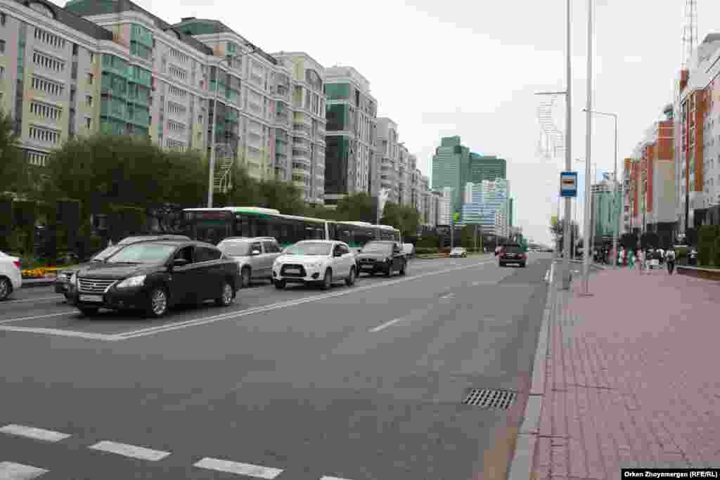 Так выглядит улица Кунаева.&nbsp;