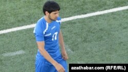 Sakgaly üçin meýdandan çykarylan Şöhrat Nurgalyýew