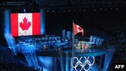 На церемонии открытия Олимпиады в Ванкувере